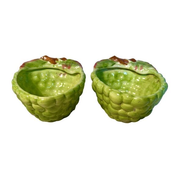 Set of 2 Wine Country Bowls Grape Shaped 
by LE GOURMET CHEF Discontinued Pieces - Picture 4 of 14